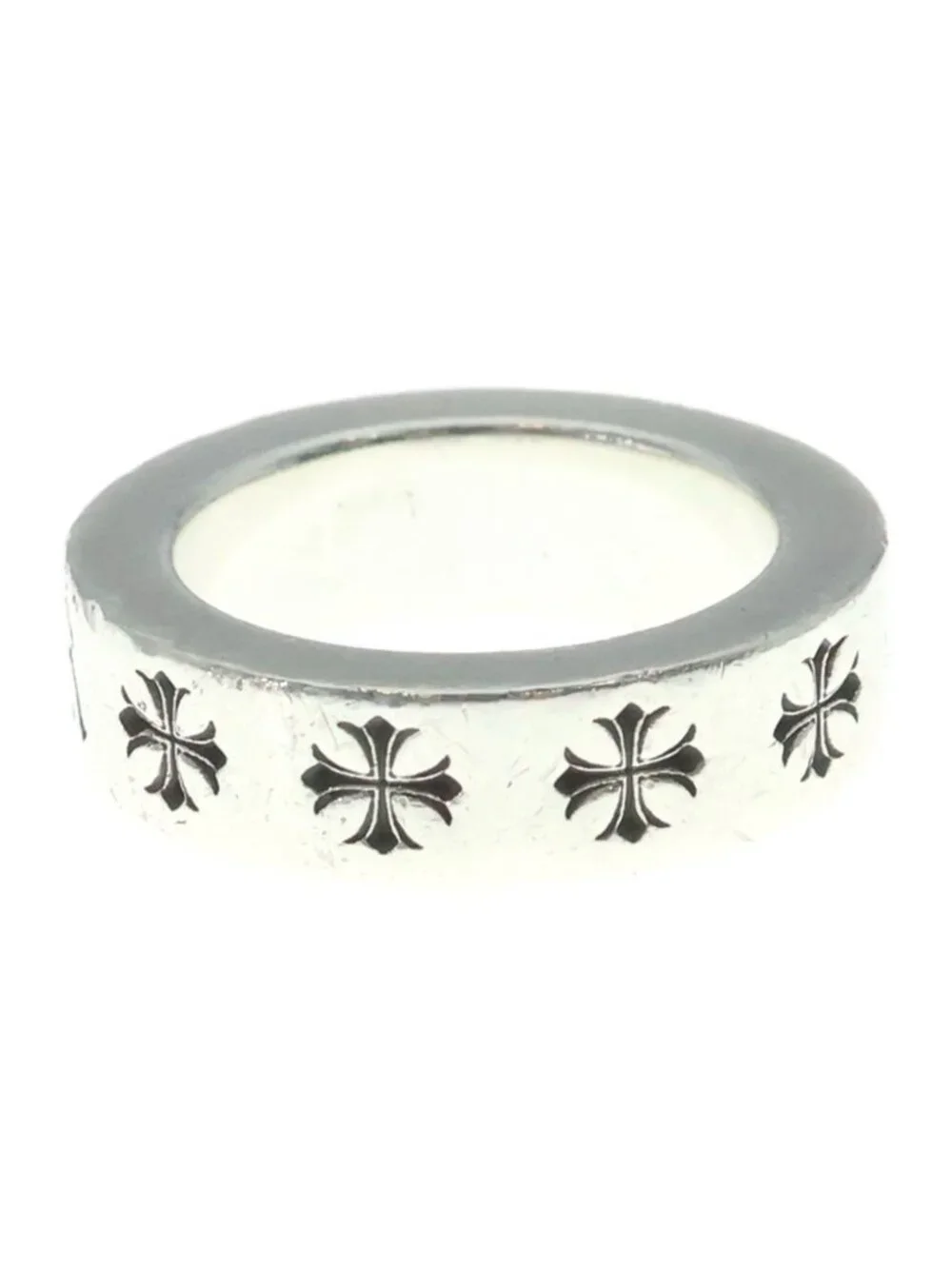 Chrome Hearts Spacer Forever Ring Silver